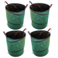 Preview: Vabiono 4 x 170 Ltr. PopUp Gartenabfallsack Polyester Oxford 600D Gartensack