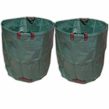 VABIONO 2x 500 Liter Gartensack Laubsack Premium Gartensäcke Polypropylen-Gewebe
