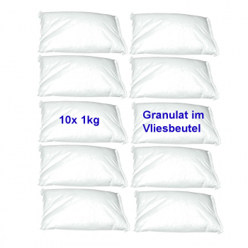 10 Nachfüllpackungen à 1 kg für Raumentfeuchter