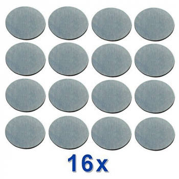 16 Stk. Edelstahl Magnet Pinnwandmagnete Kühlschrankmagnete Flip Chart