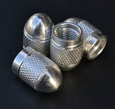 Ventilkappen Aluminium für PKW und Fahrrad 4 Stück