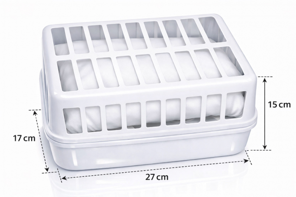 Luftentfeuchter Raumentfeuchter Set: 1 Gerät + 2 Nachfüllpackungen - verhindert Schimmel, Moder, üble Gerüche, Stockflecken