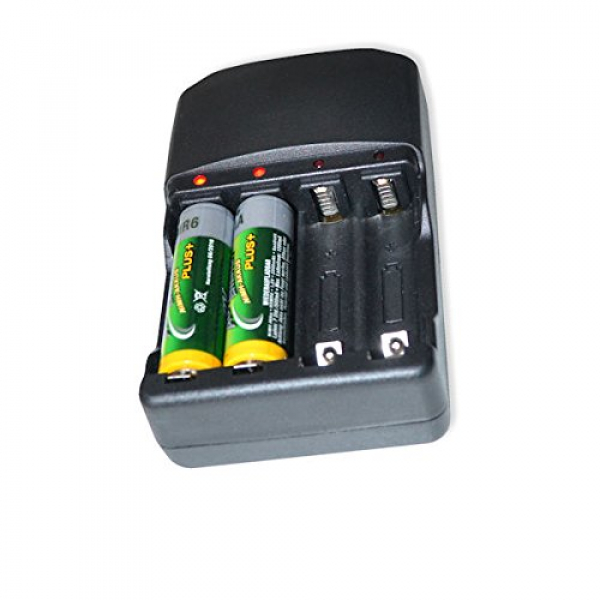 Ladegerät für AA / AAA Akkus Ni-MH - Battery Charger Batterieladegerät